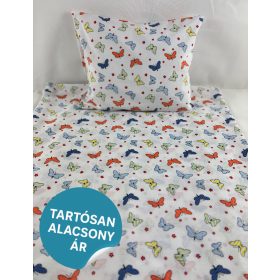   Panka gyermek ágyneműhuzat garnitúra (2 részes, pamut-poliészter) pillangós