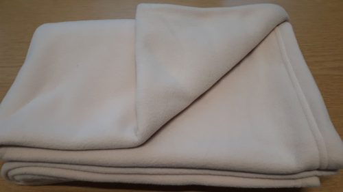 Polár bölcsődei pléd (beige, egyszínű)