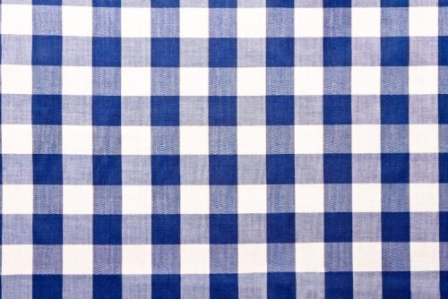 Florida piros kockás abrosz, középen toldott (5 db-os csomag) 90x90