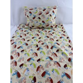   Geri lovacskás gyermek ágyneműhuzat garnitúra (2 részes, pamut) 