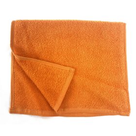 Rumcájsz színes frottír kéztörlő (30x50 narancs)