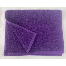 Rumcájsz színes frottír kéztörlő (30x50 püspöklila)