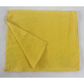 Rumcájsz színes frottír kéztörlő (30x50 sárga)