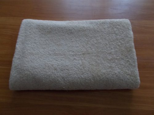 Beige frottír törölköző (Róma)