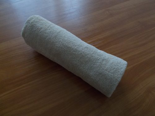 Beige frottír törölköző (Róma)